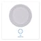 Boardwalk Hi-Impact Plastic Dinnerware, Plate, 10" Diameter, White, PK500 PLHIPS10WH - alternate 2